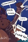 absurd_res animal_genitalia animal_penis anthro areola balls big_balls big_flare big_penis bodily_fluids brown_areola brown_balls brown_body brown_nipples brown_penis chal comic cum cum_on_penis cumshot ejaculation english_text equine_genitalia equine_penis erection excessive_cum excessive_genital_fluids flared_penis genital_fluids genitals gynomorph hands-free hi_res huge_balls huge_flare huge_penis hyper hyper_genitalia hyper_penis i_love_you intersex long_penis multi_nipple navel nipples nude onomatopoeia orgasm_from_sniffing penis profanity raljoy slightly_chubby solo sound_effects speech_bubble text throbbing throbbing_penis tojol vein veiny_penis