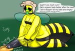 Rating: e
ID: 5448042
Date: 2025-03-21 18:49:13 -0400
Status: active
Score: 29
4_arms after_transformation antennae_(anatomy) anthro arthropod arthropod_abdomen balls bee big_abdomen big_balls big_penis black_nipples bodily_fluids breasts cock_transformation cum dialogue english_text flavored_cum food genital_fluids genitals green_tongue gynomorph hair heart_symbol honey_(food) honey_cum humanoid_genitalia humanoid_penis hymenopteran insect insect_wings intersex iris_(ishitmypants) ishitmypants masturbation multi_arm multi_limb nipples nude penile penile_masturbation penis simple_background solo sound_effects speech_bubble text tongue tongue_out transformation unusual_bodily_fluids unusual_cum unusual_genital_fluids vein veiny_penis wings post #5448042