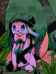 2016 3:4 3_toes ar-15 ar_platform army_helmet assault_rifle black_nose blue_eyes character_name cigarette cigarette_in_mouth cigarette_smoke colored digital_drawing_(artwork) digital_media_(artwork) eeveelution english_text fan_character feet feral fern fur generation_6_pokemon grass green_helmet gun hi_res holding_gun holding_object holding_ranged_weapon holding_weapon john_(shadnoir) male male_feral nintendo object_in_mouth outside paws pink_body pink_ears pink_fur pink_tail plant pokemon pokemon_(species) pupils purple_body purple_fur quadruped ranged_weapon ribbons_(anatomy) rifle rock shaded shadnoir shrub sitting slit_pupils smoke smoking smoking_cigarette solo sylveon tail text text_on_helmet toes tree vietnam_war weapon