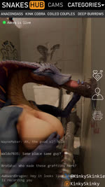 Rating: e
ID: 5607175
Date: 2025-05-29 15:19:16 -0400
Status: pending
Score: 33
2025 3d_(artwork) 3d_animation aeres_(kinkyskinky) animal_genitalia animal_penis animated anthro big_breasts big_penis blue_body blue_scales bodily_fluids breasts crouching cum cum_on_breasts cum_on_face digital_media_(artwork) duo ejaculation equine_genitalia equine_penis eyelashes fellatio female genital_fluids genitals glory_hole hi_res holding_breast huge_breasts huge_penis hybrid kinkyskinky kneeling livestream male male/female multicolored_body multicolored_scales nude open_mouth oral oral_penetration penetration penile penis reptile scales scalie sex short_playtime snake sound thick_thighs webm post #5607175