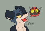 anthro blush blush_lines canid canine conditional_dnp duo fangs forced fox generation_7_pokemon incineroar looking_down male male/male male_pred mammal mawplay neck_bulge nintendo object_vore open_mouth pokeball pokemon pokemon_(species) scared surprised_expression swallowing swallowing_pokeball teeth tongue tongue_out unwilling_prey verdantphysician verdigris_(verdantphysician) vore