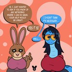 Rating: s
ID: 5547226
Date: 2025-05-03 21:43:15 -0400
Status: active
Score: 5
2025 4_fingers absurd_res anthro big_breasts biped black_eyes black_hair blue_body blue_speech_bubble bodily_fluids breasts brown_body brown_fur brown_speech_bubble chees_(luanctoons) clothed clothing dialogue duo ellipsis english_text exclamation_point eyebrows female fingers fur hair hi_res lagomorph leporid looking_at_viewer luanctoons mammal non-mammal_breasts open_mouth open_smile pupils rabbit reptile scalie shanon_(luanctoons) smile snake speech_bubble standing sweat sweatdrop tail talking_to_another talking_to_viewer text white_pupils white_text yellow_sclera post #5547226