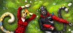 Rating: s
ID: 2728594
Date: 2021-05-06 17:47:44 -0400
Status: active
Score: 14
5_fingers ambient_arthropod ambient_butterfly ambient_insect anthro arthropod black_clothing black_hoodie black_topwear breasts butterfly carrying_another clothed clothing collar detailed_ambient_creature detailed_background digital_media_(artwork) digital_painting_(artwork) duo_focus ear_piercing ear_ring enreeu etskuni fangs felid feline female fingerless_(marking) fingers fur grass green_eyes grey_body grey_fur group grum_(grumbbuck) hair heterochromia hoodie insect leopard_spots leopardus lepidopteran lying lying_on_ground male mammal markings multicolored_hair ocelot on_back on_ground on_shoulder open_mouth painting_(artwork) pattern_clothing pattern_shirt pattern_topwear piercing pink_collar plaid plaid_clothing plaid_shirt plaid_topwear plant prehistoric_species red_clothing red_hoodie red_shirt red_topwear ring_piercing saber-toothed_tiger sabertooth_(anatomy) shaded shirt smile soft_shading spots spotted_body spotted_fur striped_body striped_fur stripes teeth text text_on_clothing text_on_hoodie text_on_topwear topwear trio two_tone_hair yellow_body yellow_fur post #2728594