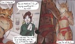 Rating: e
ID: 3031713
Date: 2021-11-18 11:22:08 -0500
Status: active
Score: 356
anthro blacksad blush bra brown_body brown_fur bulge butt clothed clothing clothing_store comic crossdressing detailed_bulge dialogue domestic_cat duo ear_piercing english_text felid feline felis female fitting_room fur garter_belt garter_straps genital_outline hi_res joe_dunn lace legwear lingerie lynx male male_focus mammal mirror multiple_images panties penis_outline piercing red_clothing red_lingerie reflection shopping solo solo_focus speech_bubble standing stockings store text underwear vhkansfweer post #3031713