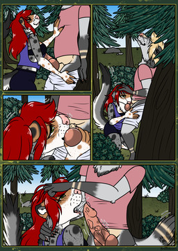 Rating: e
ID: 5595741
Date: 2025-05-24 18:59:50 -0400
Status: active
Score: 7
against_natural_surface against_surface against_tree anthro arwen arwenscoots awoo_scoots bottomwear bottomwear_pull bra canid canine clothing clothing_pull comic conditional_dnp crop_top deep_throat domestic_ferret duo fellatio female forest fox genitals grass grey_fox hair hair_grab hi_res knot knot_grab looking_at_another looking_pleasured male male/female mammal mottled mottled_genitalia mottled_penis mustelid musteline neck_bulge oral oral_penetration penetration penile penis plant puffed_tail pulling_hair rock sex shirt shorts shorts_pull shrub topwear touching_hair tree true_musteline underwear urocyon weasel post #5595741