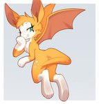 Rating: s
ID: 4533083
Date: 2024-01-13 16:23:44 -0500
Status: active
Score: 355
2023 ancesra anthro bat biped butt cheek_tuft chest_tuft chuckling convenient_censorship digital_media_(artwork) digitigrade dust:_an_elysian_tail eyelashes facial_tuft feet female fidget_(elysian_tail) full-length_portrait fur gloves_(marking) green_eyes hand_to_face hi_res leg_markings looking_back mammal markings membrane_(anatomy) membranous_wings nimbat nude orange_body orange_fur portrait shaded simple_background smile socks_(marking) solo tail teeth tuft white_body white_fur wings post #4533083