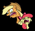 Rating: s
ID: 5570121
Date: 2025-05-13 18:10:21 -0400
Status: active
Score: 11
2018 accessory apple_bloom_(mlp) applejack_(mlp) black_background black_eyes blonde_mane bow_ribbon bust_portrait colored cookieboy011 digital_drawing_(artwork) digital_media_(artwork) duo earth_pony english_description equid equine eyelashes female feral freckled_face freckles friendship_is_magic frown frowning_at_viewer hair_accessory hair_bow hair_ribbon hair_tie hasbro horse long_mane looking_at_viewer mammal mane medium_mane my_little_pony open_frown open_mouth pink_bow pink_tongue pony portrait red_hair_tie red_mane red_tongue ribbons sad scared shaded sibling_(lore) simple_background sister_(lore) sisters_(lore) teeth tongue white_freckles young young_female young_feral post #5570121