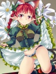 Rating: q
ID: 306885
Date: 2013-03-20 13:59:14 -0400
Status: active
Score: 17
accessory animal_humanoid bow_(feature) bow_accessory bow_ribbon braided_hair camel_toe cat_humanoid checkered checkered_floor clothed clothing clothing_lift dress dress_lift fangs felid felid_humanoid feline feline_humanoid female flower footwear hair hair_accessory hair_bow hair_ribbon humanoid humanoid_pointy_ears kneeling long_hair looking_at_viewer mammal mammal_humanoid mary_janes multi_ear multi_tail nanatsuhane panties pigtails plant pointy_and_animal_ears pointy_ears red_eyes red_hair ribbons rin_kaenbyou shoes solo tail teeth touhou twin_braids underwear post #306885
