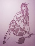 Rating: q
ID: 5549825
Date: 2025-05-05 00:41:43 -0400
Status: active
Score: 14
2020 anthro bent_legs braided_hair breasts cloven_hooves female giraffe giraffid gracey_halvenka hair hi_res hooves horn kaylii leaning leaning_backward lidded_eyes looking_at_viewer mammal markings nipples ossicone restricted_palette sitting sketch solo spots spotted_markings tail tail_tuft thick_thighs tuft post #5549825