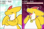 Rating: s
ID: 3782064
Date: 2022-12-30 19:55:52 -0500
Status: active
Score: 22
2koma 3:2 abstract_background ambiguous_gender anthro belly bodily_fluids chibi comic countershading crossed_arms dragon japanese_description javascript jewelry math membrane_(anatomy) membranous_wings mythological_creature mythological_scalie mythology necklace necklace_only nude question_mark rao_(artist) scalie smug solo sweat sweatdrop translated_description white_belly white_body white_countershading white_skin winged_dragon wings yellow_body yellow_skin post #3782064