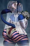 Rating: q
ID: 5110442
Date: 2024-10-12 16:13:02 -0400
Status: active
Score: 51
2:3 ambiguous_gender animate_inanimate anthro armwear big_breasts big_butt breasts bridal_gauntlets bridal_lingerie bride butt butt_focus clothing clothing_transformation digital_media_(artwork) dominant duo female female/ambiguous female_focus fur giraffid hair hi_res huge_butt inanimate_transformation lingerie living_clothing living_underwear male_(lore) mammal murid murine okapi overweight overweight_anthro overweight_female raised_tail rat rodent simple_background solo_focus stripes submissive tail tek_(tekandprieda) tekandprieda_(artist) the_rune_tapper thick_thighs transformation underwear_transformation wedding wedding_veil wide_hips zara_(tekandprieda) post #5110442