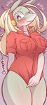 Rating: q
ID: 5190532
Date: 2024-11-18 17:29:55 -0500
Status: active
Score: 116
2024 5_fingers accessory anthro big_breasts blonde_eyelashes blonde_hair blue_eyes blush blush_lines bottomless bottomless_anthro bottomless_female breasts button_(fastener) clothed clothed_anthro clothed_female clothing clothing_pull collared_shirt colored countershade_arms countershade_legs countershade_neck countershade_thighs countershading digital_media_(artwork) dress_shirt embarrassed eyebrows eyelashes female fingernails fingers glistening glistening_eyes glistening_thighs gradient_background hair hair_accessory head_accessory heart_symbol hi_res ippan_josei japanese_text looking_away mammal multicolored_body my_hero_academia nails portrait pulling_shirt_down pupils quirked_human_(my_hero_academia) red_dress_shirt shirt shirt_pull shy simple_background solo standing teal_body text thick_thighs three-quarter_portrait topwear topwear_pull two_tone_body urumin3939 white_sclera wide_hips post #5190532