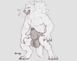 2021 5:4 absurd_res anthro ball_bulge balls big_balls biped blush bodily_fluids breath bulge canid canine canis claws clothed clothing cum cum_in_clothing cum_in_pants cum_through_clothing cum_through_pants cumshot deormynd detailed_bulge digitigrade ear_piercing ear_ring ejaculation erection erection_under_clothing fangs finger_claws genital_fluids genital_outline genitals greyscale hi_res knot knot_under_clothing male mammal monochrome muscular muscular_anthro muscular_male mythological_canine mythological_creature mythology neck_tuft nipples open_mouth pawpads paws penis_outline piercing ring_piercing simple_background solo teeth tenting toe_claws tuft underwear were werecanid werecanine werewolf wet wet_clothing wolf