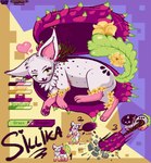 Rating: s
ID: 5116499
Date: 2024-10-15 11:21:12 -0400
Status: active
Score: 16
cactus digital_media_(artwork) dragon_fruit eeveelution english_text fakemon female feral flower fluffy food fruit generation_4_pokemon green_eyes hi_res leafeon lonelytear mammal nintendo pawpads paws pink_body pink_pawpads pixel_(artwork) plant pokemon pokemon_(species) rock seed shell sillika_(lonelytear) simple_background solo tail text vines white_body yellow_flower post #5116499