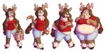 anthro antlers belly big_belly big_breasts blush bottomwear breast_expansion breast_growth breasts burger clothed clothing comic cutoffs deer denim denim_bottomwear denim_clothing eating expansion exposed_belly female food growth hanging_belly horn huge_belly mammal navel oblivious olive_(rawk_manx) overeating overweight pizza raised_clothing raised_shirt raised_topwear red_clothing red_shirt red_topwear sequence shirt shocked shorts solo stuffing surprised_expression thick_thighs tight_clothing tight_shirt tight_topwear topwear vurp weight_gain wide_hips