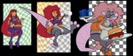 absurd_res american_opossum anthro butt diner female fire furry hi_res invalid_tag mammal marsupial mature_female overweight restaurant star starfire trashfire virginia_opossum wide_hips