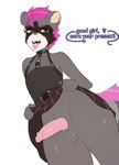 Rating: e
ID: 2860137
Date: 2021-08-02 16:12:01 -0400
Status: active
Score: 114
alternative_fashion animal_genitalia animal_penis anthro balls bodily_fluids bored_user bottomless bottomwear canine_genitalia canine_penis clothed clothing clothing_lift dialogue english_text ethan_bedlam eyewear femboy forked_tongue furgonomics genital_fluids genitals glasses good_girl green_eyes hair heart_symbol hi_res knot male mammal misgendering mohawk penis pink_hair precum procyonid punk raccoon raised_bottomwear raised_clothing raised_skirt skirt skirt_lift solo tail tail_through_skirt text thick_thighs tongue tongue_out post #2860137