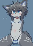 Rating: e
ID: 4871780
Date: 2024-06-22 21:12:39 -0400
Status: active
Score: 161
2024 anthro bikini bikini_bottom bikini_bulge bikini_top blue_eyes blush blush_lines bulge chalo_(mofuaki) circle_eyebrows clothed clothing collar countershading crossdressing domestic_cat ellipsis eyebrows felid feline felis femboy fish fluffy fluffy_tail fur fur_markings genital_outline grey_body grey_fur hands_behind_back hybrid jinbuuck kemono male mammal marine markings narrowed_eyes navel open_mouth portrait red_collar simple_background skimpy skimpy_bikini solo string_bikini swimwear tail three-quarter_portrait triangle_bikini two-piece_swimsuit white_body white_eyebrows white_fur post #4871780