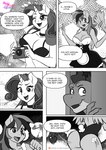 anthro anthrofied big_breasts big_butt breasts butt camera cleavage clothed clothing comic dialogue dragon english_text equid equine female friendship_is_magic hasbro hi_res horn maid_uniform male mammal monochrome my_little_pony mythological_creature mythological_equine mythological_scalie mythology one_eye_closed open_mouth open_smile pegasus pia-sama pupils rainbow_dash_(mlp) rarity_(mlp) scalie smile spike_(mlp) text unicorn uniform wings wink