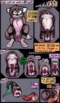 anthro balls comic dialogue duo english_text genitals hi_res humanoid_genitalia humanoid_penis idunfox inanimate_transformation living_onahole living_sex_toy male male/male masturbation penetrable_sex_toy penis sex_toy sex_toy_transformation speech_bubble text transformation