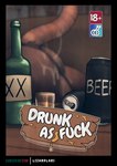 2023 absurd_res alcohol anthro beer beverage beverage_can biped bodily_fluids brown_body brown_fur butt comic cover cum cum_on_butt cum_on_leg cum_on_tail digital_media_(artwork) fur genital_fluids hi_res lizardlars male mammal murid murine rat rodent solo tail