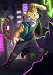 Rating: s
ID: 4648761
Date: 2024-03-10 10:04:15 -0400
Status: active
Score: 15
2023 5_fingers action_scene air_conditioner anthro attack bangs black_boots black_clothing black_footwear black_jacket black_nose black_topwear blue_eyes boots bottomwear brick_wall cable canid canine canis claws clothing colored cyberpunk door doorway duo english_text fangs felid feline fence fingers fist fluffy footwear fur graffiti graffiti_on_wall green_clothing green_jacket green_shirt green_t-shirt green_topwear grey_body grey_bottomwear grey_clothing grey_fur grey_pants jacket jumping light lighting male mammal manhole markings multicolored_body multicolored_fur neon neon_lights neon_sign night orange_body orange_fur paint_splatter pantherine pants pawpads pink_nose pink_pawpads shaded sharp_teeth shirt shoes sign signature stain striped_body striped_markings striped_tail stripes t-shirt tail tail_markings teeth text tiger topwear torn_bottomwear torn_clothing torn_pants wall_(structure) white_body white_claws white_fur window wolf znackish post #4648761