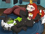 Rating: e
ID: 4217720
Date: 2023-08-06 17:13:22 -0400
Status: active
Score: 225
animal_genitalia animal_pussy benji_(artist) black_body black_fur blush bodily_fluids canid canine canine_genitalia canine_pussy cum cum_in_pussy cum_inside duo erection feet female female_penetrated feral feral_on_feral feral_penetrated feral_penetrating feral_penetrating_feral foot_on_face fuecoco fur generation_7_pokemon generation_9_pokemon genital_fluids genital_slit genitals glowing glowing_eyes hanabi_(benji) hi_res hybrid larger_female larger_penetrated legendary_pokemon lycanroc lying male male/female male_penetrating male_penetrating_female mammal midday_lycanroc multi_nipple neck_tuft nintendo nipples on_back one_eye_closed pawpads penetration penile penile_penetration penis_in_pussy pokemon pokemon_(species) pussy red_body red_scales riis_(aquastorm2) scales scalie sex size_difference smaller_male spikes teeth tongue tongue_out tuft vaginal vaginal_penetration zygarde zygarde_10_forme post #4217720