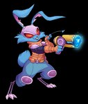 Rating: s
ID: 5565010
Date: 2025-05-11 16:34:51 -0400
Status: active
Score: 6
alpha_channel ambiguous_gender anthro blackjack_o'hare blowing_kiss blue_body blue_fur clothing cybernetics cyborg fur heart_symbol lagomorph laser_gun leporid long_ears machine mammal marvel metal_helmet metal_legs not-a-comedian rabbit ranged_weapon simple_background solo transparent_background weapon post #5565010