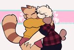 Rating: q
ID: 5433948
Date: 2025-03-14 23:03:42 -0400
Status: active
Score: 20
anthro beagle big_tail blush bodily_fluids canid canine canis clothing crossgender dg_(pongodecky) domestic_dog duo eyes_closed female flannel_shirt french_kissing heart_symbol hi_res hip_grab hug hunting_dog icebitez kissing lgbt_pride male male/female mammal open_mouth pride_colors procyonid raccoon roxy_(pongodecky) scent_hound small_tail sweat sweater tail thick_thighs tongue tongue_out topwear transgender_pride_colors yellow_clothing yellow_sweater yellow_topwear post #5433948