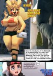 anthro anthrofied big_breasts blonde_hair bottomwear breasts brendan_(pokemon) cigarette clothed clothing comic curvy_figure dialogue english_text female generation_1_pokemon gesture hair hand_gesture huge_breasts human male mammal miniskirt navel navel_piercing nintendo nipple_outline ok_sign panties phone_number picturd piercing pikachu pokemon pokemon_(species) prostitution seductive sex_gesture skirt slightly_chubby smoking suggestive suggestive_gesture tail tail_over_skirt text thick_thighs thong_straps underwear voluptuous wide_hips yellow_body