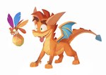 Rating: s
ID: 4043112
Date: 2023-05-09 19:05:42 -0400
Status: active
Score: 119
activision aku_aku alternate_form alternate_species arthropod crash_bandicoot crash_bandicoot_(series) crossover dragon dragonfly duo feathered_wings feathers feral full-length_portrait fusion green_eyes hi_res holding_object horn insect male mythological_creature mythological_scalie mythology nicholas_kole portrait scalie simple_background smile sparx sprash_dragdicoot spyro spyro_the_dragon tail tongue tongue_out white_background wings post #4043112