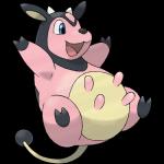 1:1 alpha_channel blue_eyes bovid bovine female feral generation_2_pokemon hi_res horn ken_sugimori mammal miltank nintendo official_art open_mouth pokemon pokemon_(species) simple_background solo teats transparent_background udders