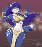 Rating: s
ID: 4758755
Date: 2024-05-03 04:58:54 -0400
Status: active
Score: 83
2024 accessory anthro armlet artist_logo beads belly_dancer blue_body blue_fur bra breasts canid canine chocend choker circlet clothing dipstick_tail eyebrows eyelashes female fox fur green_eyes hair hair_accessory hair_beads hairband hi_res inner_ear_fluff jewelry krystal_(star_fox) leg_markings logo long_hair mammal markings metal_beads navel necklace nintendo purple_hair solo star_fox tail tail_markings thigh_markings tuft underwear white_body white_fur wide_hips post #4758755