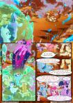 2016 absurd_res applejack_(mlp) chilllum comic dialogue digital_media_(artwork) english_text equid equine fan_character feathered_wings feathers female feral fluttershy_(mlp) force_field friendship_is_magic hair hasbro hi_res horn horse light262 mammal my_little_pony mythological_creature mythological_equine mythology pegasus pinkie_pie_(mlp) pony princess_tempora rainbow_dash_(mlp) rarity_(mlp) shaded shield speech_bubble text twilight_sparkle_(mlp) unicorn url winged_unicorn wings