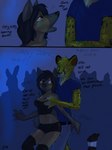 anthro breast_grab breasts brown_body brown_eyes bucklesandleather96 canid cheetah clothing club_(disambiguation) english_text felid feline female hand_on_breast hi_res kiburi male mammal text topwear tube_top yellow_eyes