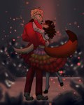 Rating: s
ID: 5448688
Date: 2025-03-22 02:09:36 -0400
Status: active
Score: 9
2024 4:5 alternate_species anthro anthro_on_anthro arm_around_waist barefoot blonde_hair blue_eyes borzoi bottomwear brown_eyes brown_hair brown_tail_tip canid canine canis chorny_vasiliok clothing coriolanus_snow crowd curly_hair digital_drawing_(artwork) digital_media_(artwork) dipstick_tail domestic_dog dress duo eye_contact feet female female_anthro floppy_ears fox fur furrification group hair hi_res hug hugging_another hunting_dog kilt larger_male looking_at_another lucy_gray_baird male male/female male_anthro mammal markings red_clothing red_fox red_kilt red_suit shaded short_hair sighthound size_difference smaller_female snout standing suit tail tail_markings the_hunger_games true_fox yellow_body yellow_fur post #5448688