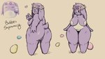 Rating: e
ID: 5523825
Date: 2025-04-22 20:36:38 -0400
Status: active
Score: 7
16:9 accessories_only animate_inanimate anthro areola blush blush_lines bodily_fluids breasts bubbles_(squishmallows) buckteeth butt caption cat_smile chest_tuft countershading easter easter_egg english_text eyelashes eyes_closed female floppy_ears flower flower_crown fur genital_fluids genitals gesture hand_gesture hand_on_butt holemann holidays lagomorph leporid living_plushie long_ears looking_at_viewer looking_back lop_ears mammal mostly_nude nipples one_eye_closed open_mouth plant plushie presenting presenting_hindquarters purple_body purple_fur pussy pussy_from_back rabbit reference_image scut_tail seam_(sewing) short_stack short_tail solo squishmallows stitch_(sewing) stubby_legs tail teeth text thick_thighs tuft v_sign vaginal_fluids whiskers white_areola white_body white_countershading white_fur widescreen wink winking_at_viewer post #5523825