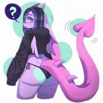 Rating: q
ID: 4664605
Date: 2024-03-17 20:58:32 -0400
Status: active
Score: 46
2024 ambiguous_gender anthro band-aid bandage big_butt bottomless butt clothed clothing cropped_hoodie digital_media_(artwork) dragon dragon_tail lagomorph leporid long_tail looking_at_viewer mammal mythological_creature mythological_scalie mythology partially_clothed question_mark rabbit salem_(wolfertinger) scalie simple_background solo tail thong trans_(lore) trans_man_(lore) underwear wolfertinger post #4664605