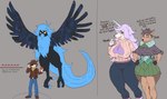 anthro articuno avian big_breasts bird breasts canid canine clothing clover_(undertale_yellow) deer deerstalker_hat dialogue duo english_text equid equine female generation_1_pokemon hair hat headgear headwear horn huge_breasts human jane_(undertale_yellow) legendary_pokemon long_hair male mammal martlet_(zenith_form) mythological_creature mythological_equine mythology nintendo nipple_outline pokeball pokemon pokemon_(species) signirsol text thick_thighs undertale_(series) undertale_yellow unicorn wanda_(undertale_yellow) wide_hips wings