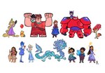 2023 5_fingers accessory animate_inanimate anna_(frozen) anthro armor arthropod asha_(wish) balloon barefoot baymax bear big_hero_6 biped black_eyes black_hair blonde_hair blue_body blue_clothing blue_coat blue_dress blue_shirt blue_skin blue_topwear bottomwear brown_hair bruni_(frozen) butterfly canid canine chameleon child claws clothed clothing coat cookware dipstick_ears dipstick_tail disney dragon dress ear_markings eastern_dragon elsa_(frozen) encanto_(2021) ethan_clade eyebrows eyewear feet female feral finger_claws fingers flexing flower flower_in_hair food footwear fox freckles frozen_(disney) frying_pan fully_clothed fur furred_dragon furred_scalie gesture glasses goo_creature green_body green_bottomwear green_clothing green_eyes green_shirt green_shorts green_topwear group gustavo_freire hair hair_accessory hand_behind_back hand_gesture hand_in_pocket hand_on_hip handwear heart_symbol hi_res high_heels hiro_hamada holding_balloon holding_food holding_frying_pan holding_oar holding_object holding_popsicle honey_(food) honey_pot human inflatable insect jewelry kitchen_utensils large_group lepidopteran living_plushie living_star lizard long_body long_hair looking_at_viewer machine male mammal markings mirabel_madrigal mittens moana moana_waialiki multicolored_ears mythological_creature mythological_scalie mythology necklace necktie nick_wilde oar open_mouth open_smile orange_body orange_fur overalls pascal_(tangled) plant plushie pockets ponytail pooh_bear popsicle purple_armor purple_clothing purple_dress quadruped raised_eyebrow ralph_(wreck-it_ralph) ralph_breaks_the_internet rapunzel_(disney) raya_and_the_last_dragon red_armor red_fox reptile robot scalie shirt shoes shorts simple_background sisu_(ratld) size_difference skunk_stripe smile smirk splat_(strange_world) standing star_(wish) strange_world_(2022) tail tail_markings tangled_(disney) teal_body teal_claws thumbs_up toe_claws tools topwear true_fox vanellope_von_schweetz white_background winnie_the_pooh_(franchise) wish_(film) wreck-it_ralph yesss young zootopia