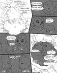 2017 abdominal_bulge anthro belly big_belly bodily_fluids bone breasts chair comic delphox dialogue eating english_text female feral fidchellvore forced furniture generation_1_pokemon generation_4_pokemon generation_6_pokemon ingrid_(fidchellvore) internal larger_anthro larger_female larger_pred male monochrome nintendo oral_vore pokemon pokemon_(species) scarf seed shinx sitting size_difference skull smaller_female smaller_feral smaller_male smaller_prey speech_bubble stomach_acid text vore vulpix