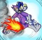 Rating: s
ID: 5046499
Date: 2024-09-12 19:44:48 -0400
Status: active
Score: 1
anthro blue_hair burning butt butt_on_fire canid canine canis digital_media_(artwork) domestic_dog fatalsyndrome fire fluffy fluffy_tail frankie_(ravishingronald) fur green_eyes hair hi_res husky looking_at_butt looking_at_own_butt looking_back looking_back_at_self looking_down looking_down_at_butt looking_down_at_self male mammal nordic_sled_dog pain purple_body purple_fur rear_view sharp_teeth smoke solo spitz tail tail_on_fire teeth post #5046499