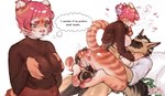 Rating: e
ID: 4614274
Date: 2024-02-21 17:46:22 -0500
Status: active
Score: 310
2024 adrian_(tenerebus) animal_genitalia animal_penis anthro anthro_on_anthro anthro_penetrated anthro_penetrating anthro_penetrating_anthro anus balls bat bed big_balls big_breasts big_penis blush bodily_fluids bottomless breast_squish breasts butt butt_grab canine_genitalia canine_penis charlotte_(mozes.ipg) claws clothed clothing collared_shirt countershading cowgirl_position cum cum_from_vagina cum_in_vagina cum_inside dialogue dress_shirt duo english_text exposed_breasts eyes_closed feet felid female female_anthro female_on_top female_penetrated from_front_position fur furniture genital_fluids genitals hair hand_on_butt hand_on_hip heart_symbol hi_res interspecies knot knotted_penis leaking_cum looking_pleasured lying male male/female male_anthro male_on_bottom male_penetrating male_penetrating_female mammal moan mozes.ipg narrowed_eyes necktie nipple_fetish nipple_play nipple_suck on_back on_bed on_bottom on_top open_mouth orgasm pantherine pawpads paws penetration penile penile_penetration penis penis_in_vagina sex shirt simple_background speech_bubble squish stripes sucking tail teeth text thick_thighs thought_bubble tiger tongue topwear unbuttoned unbuttoned_shirt url vaginal vaginal_fluids vaginal_penetration vulva watermark white_background post #4614274