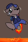 Rating: s
ID: 5444355
Date: 2025-03-19 19:43:39 -0400
Status: active
Score: 5
anthro blep bodily_fluids bottomwear brown_body brown_fur burning butt_on_fire canid canine clothing cutesy fifybear fire fluffy fluffy_tail fur hand_on_butt hat headgear headwear kyle_(the_werecleaner) lava male mammal mythological_canine mythological_creature mythology pain pants shirt solo tail tears the_werecleaner tongue tongue_out topwear werecanid werecanine werecreature werewolf post #5444355