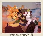 Rating: q
ID: 4616756
Date: 2024-02-22 23:17:18 -0500
Status: active
Score: 19
2024 accessory alternative_fashion ambiguous_gender anthro belly big_breasts bottomwear braindeadkara breasts bubble camping cedar_(braindeadkara) clothing colored dated deer digital_drawing_(artwork) digital_media_(artwork) domestic_rabbit drugs drunk drunk_bubble english_text eyewear female flower flower_crown flower_in_hair glasses group hair hair_accessory heart_symbol hi_res hippie humanoid juniper_(ryojin) lagomorph leporid lilac_(braindeadkara) lop_rabbit mammal oryctolagus plant polaroid polaroid_photo psychedelic rabbit shaded shorts signature stoned substance_intoxication text thick_thighs trio post #4616756