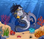 Rating: s
ID: 3346692
Date: 2022-05-21 18:23:28 -0400
Status: active
Score: 11
absurd_res algae anthozoan anthro apode armband armor bracers bubble choker cnidarian coral deity draconcopode duo fin fish floating fully/fully_submerged fully_submerged gold_(metal) gold_armband gold_choker gold_jewelry gold_necklace grey_body grey_scales hand_on_back hand_on_hip hand_on_wrist head_fin hi_res hug icaxhu iviking jewelry legless long_tail male marine membrane_(anatomy) muscular muscular_anthro muscular_male naga neck_ring necklace ocean_floor pseudo_hair reptile ring scales scalie sea sea_floor sea_serpent sea_serpent_naga seaweed serpentine shark shark_tail sharkiedude smile snake split_form tail tentacle_hair tentacles tongue underwater water webbed_hands yellow_eyes post #3346692
