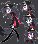 Rating: s
ID: 5500970
Date: 2025-04-13 09:43:55 -0400
Status: active
Score: 119
2025 absurd_res anthro arm_grab artist_name avian beanie bird black_clothing black_jacket black_topwear blue_eyeshadow clothing demon digital_drawing_(artwork) digital_media_(artwork) eyelashes eyeshadow feathers female grey_body grey_feathers grey_hair hair hat headgear headwear helluva_boss hi_res icey_(artist) jacket laugh long_hair looking_at_viewer makeup octavia_(helluva_boss) owl owl_demon pink_sclera smile solo sparkles tail tail_feathers text topwear white_eyes post #5500970