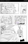 2017 absurd_res anthro clothing comic disney english_text female hi_res judy_hopps lagomorph leporid mammal ocerydia purple_eyes rabbit shirt solo tank_top text topwear zootopia