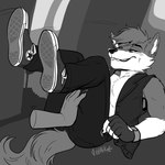 Rating: q
ID: 5331032
Date: 2025-01-26 00:38:27 -0500
Status: active
Score: 48
1:1 anthro blush bodily_fluids bottomwear canid canine car clothed clothing disembodied_hand fingerless_gloves footwear fox gloves grin hair half-closed_eyes hand_on_butt handwear hi_res inside_car inside_vehicle junkieboi legs_up lying male malloy_(doctorpup) mammal monochrome narrowed_eyes nervous_smile on_back open_clothing open_topwear open_vest pants shoes signature smile sneakers solo sweat topwear vehicle vest post #5331032