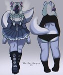 Rating: q
ID: 4244405
Date: 2023-08-20 13:09:45 -0400
Status: active
Score: 27
2023 alternative_fashion anthro biped black_clothing blue_clothing breasts clothing demi-gigot_sleeves female florence_(wolfertinger) fur gas_mask gigot_sleeves goth gothic_lolita grey_body grey_clothing grey_ears grey_fur grey_hair grey_tail hair hi_res j-fashion juliet_sleeves lolita_(fashion) mammal mask mephitid multicolored_body multicolored_ears multicolored_fur purple_ears signature skunk solo tail trans_(lore) two_tone_body two_tone_ears two_tone_fur two_tone_tail underwear victorian_goth wolfertinger post #4244405